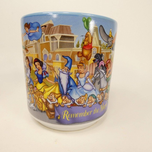 VTG 1996 "Remember the Magic" Walt Disney World 25th Anniversary Mug 12oz UEJYX - Picture 9 of 14